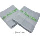 Handdoek grijs