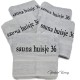 Handdoek grijs