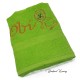 Handdoek lime Handdoek lime