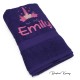 Handdoek paars Handdoek paars