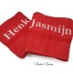 Handdoek rood Handdoek rood
