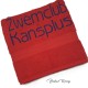 Handdoek rood Handdoek rood