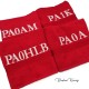 Handdoek rood Handdoek rood