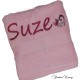 Handdoek roze
