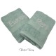 Handdoek stonegreen Handdoek stonegreen