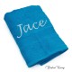 Handdoek turquoise Handdoek turquoise