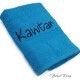 Handdoek turquoise Handdoek turquoise