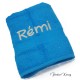 Handdoek turquoise Handdoek turquoise