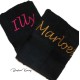 Handdoek zwart