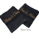 Handdoek zwart Handdoek zwart