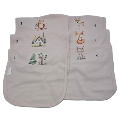 Slabber blush bedrukt Slabber blush bedrukt