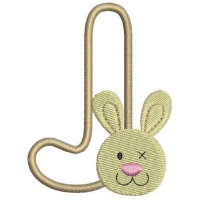 Borduurpatroon letter J