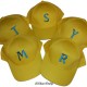Cap kind geel