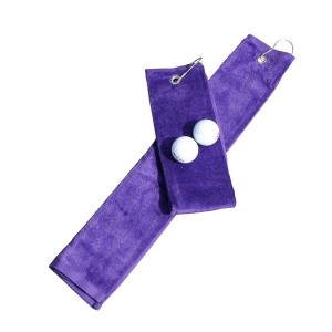 Golf handdoek Purple