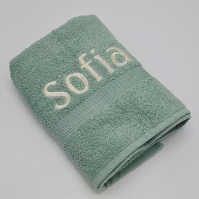Klein prijsje handdoek naam Sofia