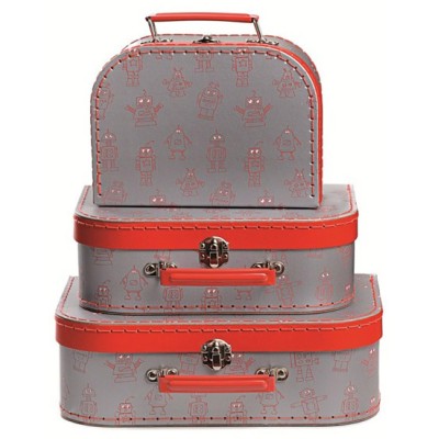 Koffer klein/ middel/ groot robot