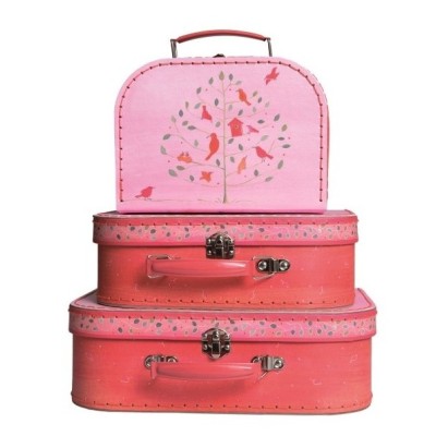 Koffer klein vogelhuisje