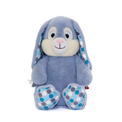 Cubbies knuffel blauw bunny polkadot Cubbies knuffel blauw bunny polkadot