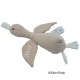 Knuffel eend beige