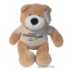 Knuffel beer beige 45cm