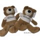 Knuffel beer bruin 45cm