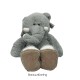 Knuffel voet olifant Knuffel voet olifant