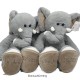 Knuffel voet olifant Knuffel voet olifant