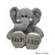 Knuffel voet olifant