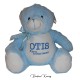 Zippie knuffel beer blauw Zippie knuffel beer blauw