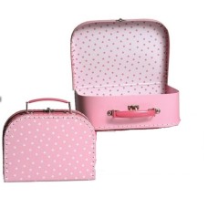 Koffer Klein roze ster