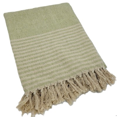 Plaid groen beige