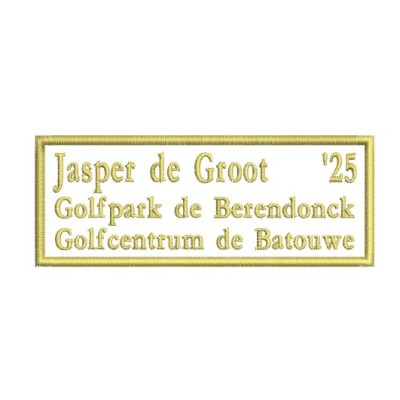  02 badge op maat Jasper