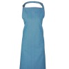 Schort denim blauw