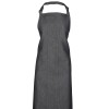 Schort denim zwart