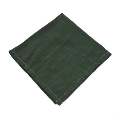 Servet donkergroen