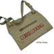 Schort luxe khaki bruin Schort luxe khaki bruin