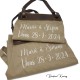 Schort luxe khaki imitatie leer bruin Schort luxe khaki imitatie leer bruin