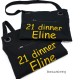 Schort luxe zwart houtskool Schort luxe zwart houtskool