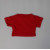 shirtje rood +€ 5,25