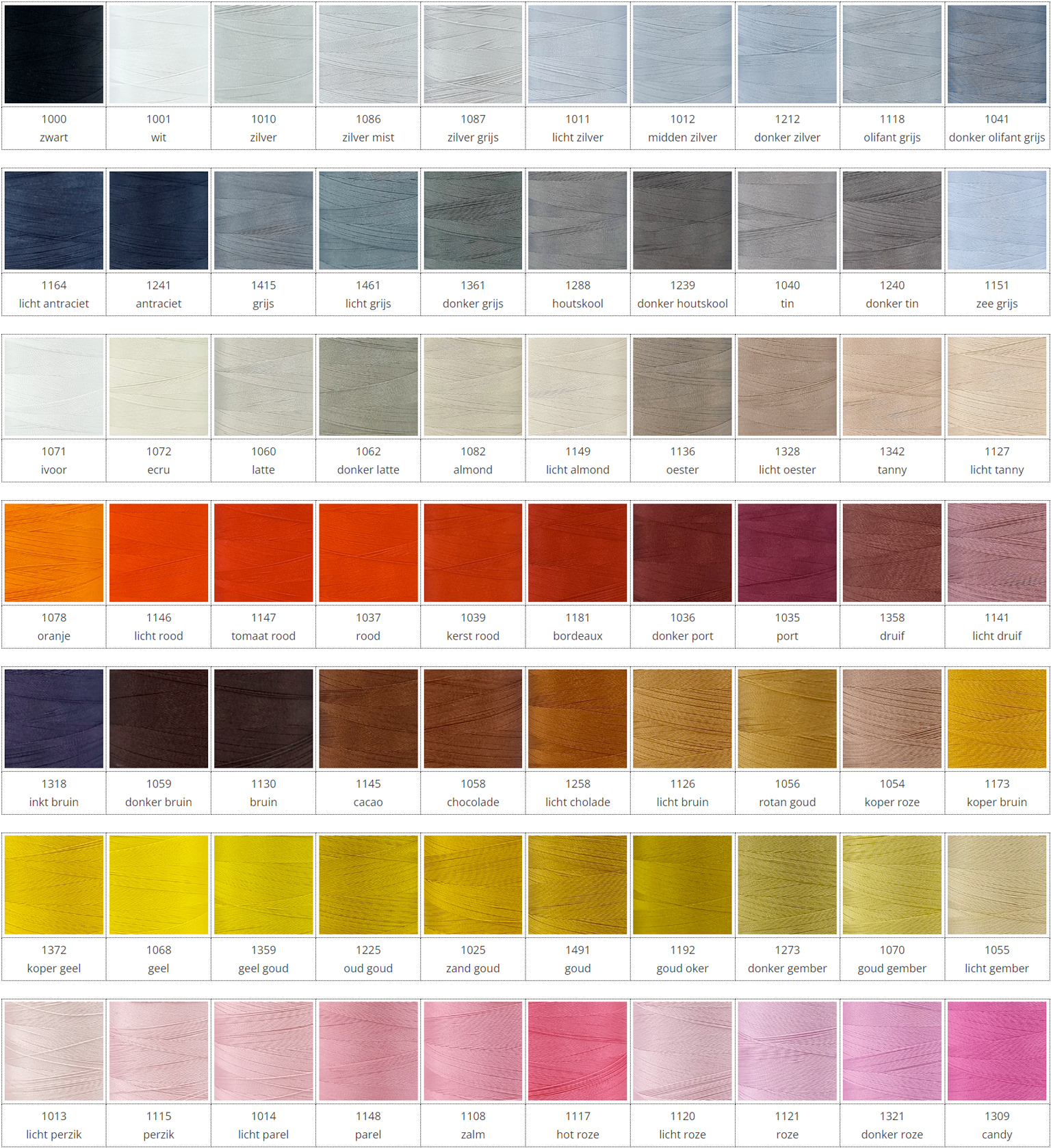Bezwaar het laatste gelijkheid Borduur kleuren BorduurKoning | naam borduren | BorduurKoning